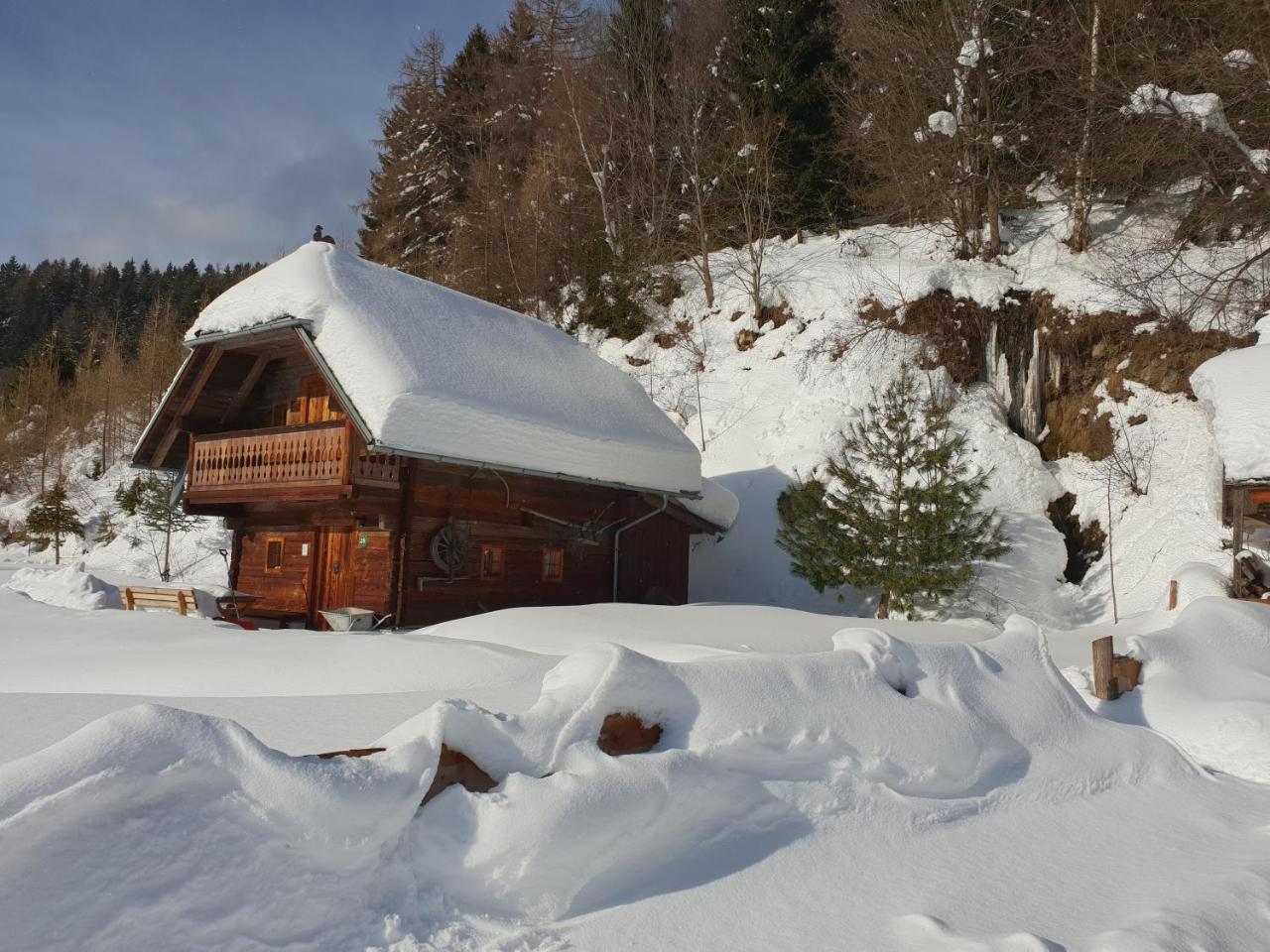 Waldheimathuette Villa Sankt Kathrein am Hauenstein Екстериор снимка
