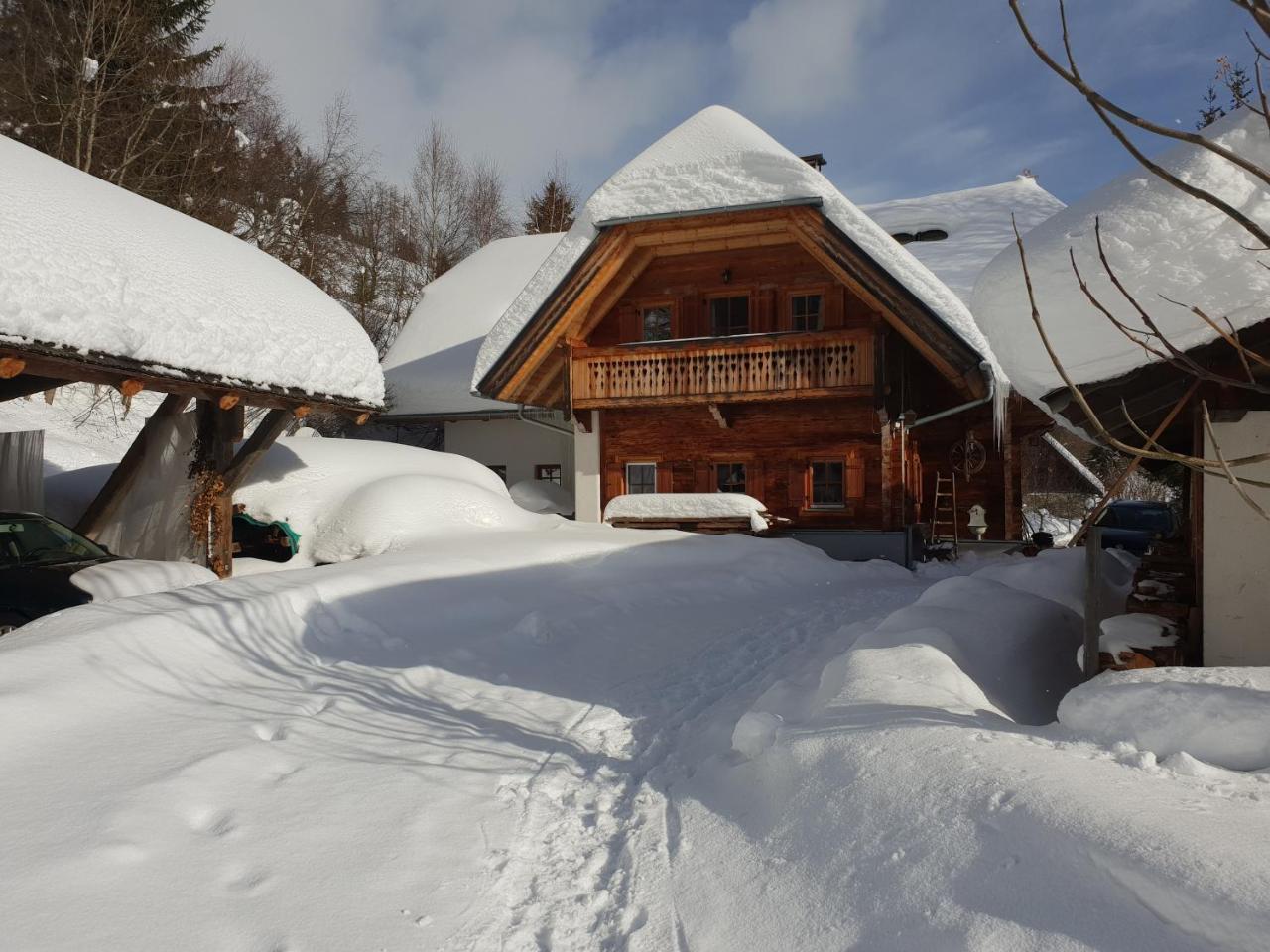 Waldheimathuette Villa Sankt Kathrein am Hauenstein Екстериор снимка