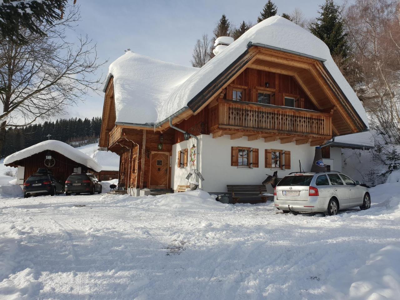Waldheimathuette Villa Sankt Kathrein am Hauenstein Екстериор снимка